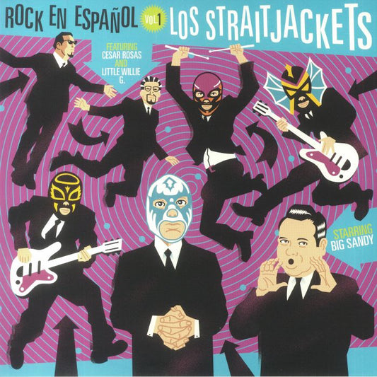 Rock En Espanol Vol 1 - Purple Vinyl LP vinyl record cover