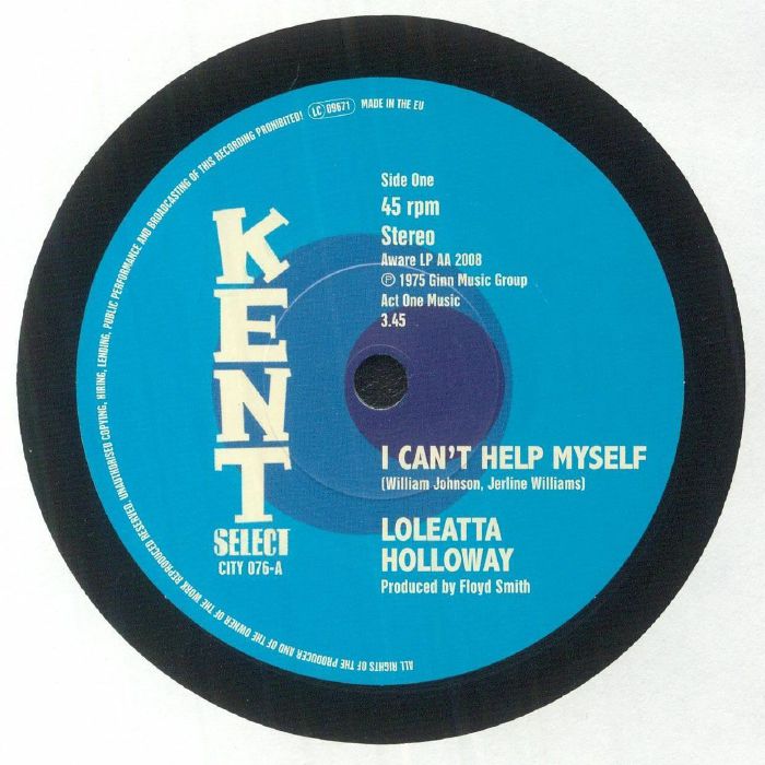 I Can't Help Myself - Vinyl Single vinyl record cover