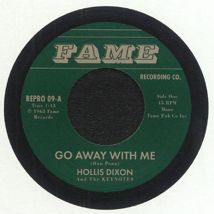 Go Away With Me (reissue) - Vinyl Single vinyl record cover