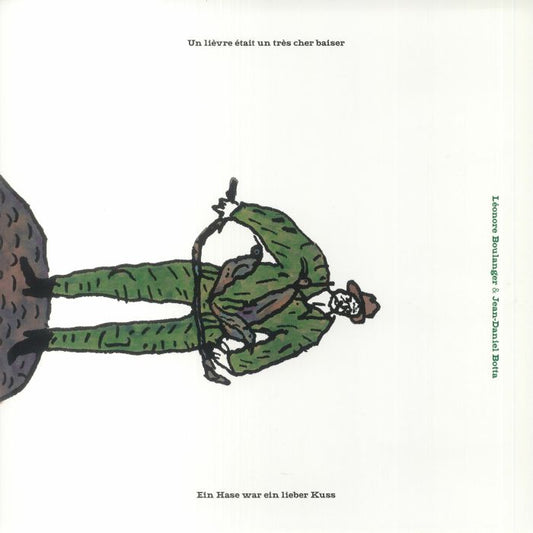Un lièvre était un très cher baiser - Vinyl LP vinyl record cover