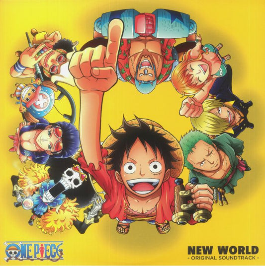 One Piece: New World - Yellow & Red Vinyl 2xLP vinyl record cover