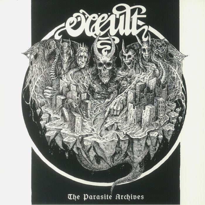 The Parasite Archives - White Vinyl LP vinyl record cover