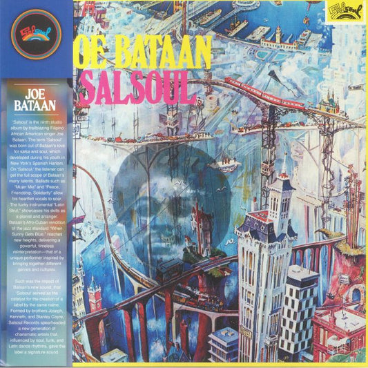 Salsoul - Limited Edition Blue Vinyl LP vinyl record cover