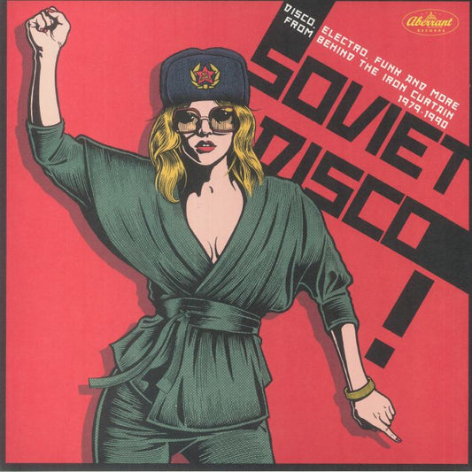 Soviet Disco: Disco Electro Funk & More From Behind The Iron Curtain 1979-1990 - Vinyl LP vinyl record cover