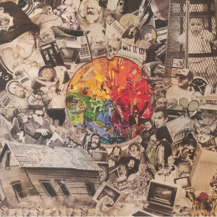 The Rainbow Wheel Of Death - Forest Green Vinyl LP vinyl record cover