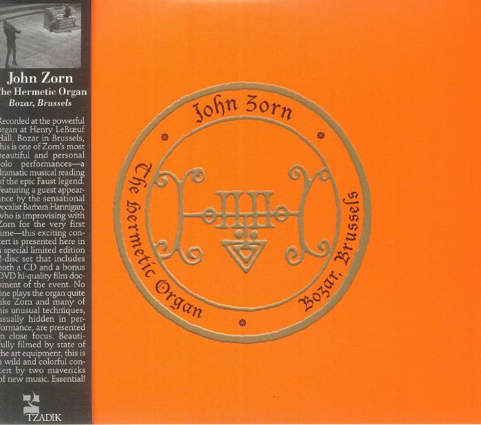 The Hermetic Organ Vol 10: Bozar Brussels - CD + DVD CD cover