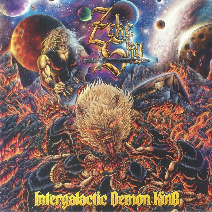 Intergalactic Demon King - Limited Edition Coloured Vinyl LP vinyl record cover