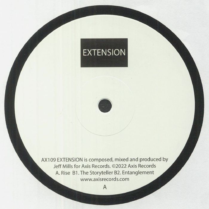 Extension - Vinyl 12 Inch vinyl record cover