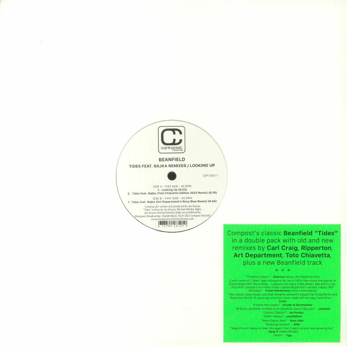 Tides Remixes - 2x12-inch vinyl record cover