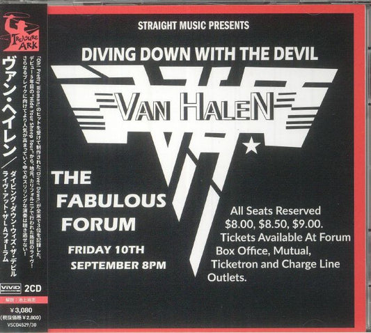 Diving Down With The Devil: Live At The LA Forum 1982 - 2CD CD cover