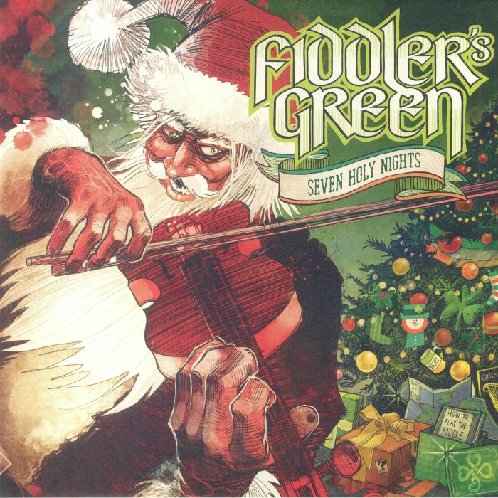 Seven Holy Nights - Limited Edition Green Vinyl LP vinyl record cover