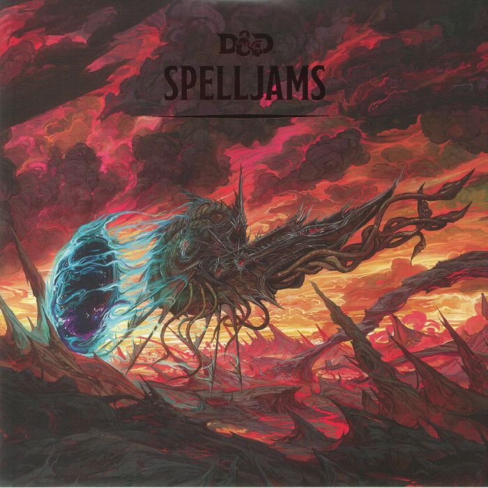 Spelljams - Blue & Red Galaxy Vinyl 2xLP vinyl record cover