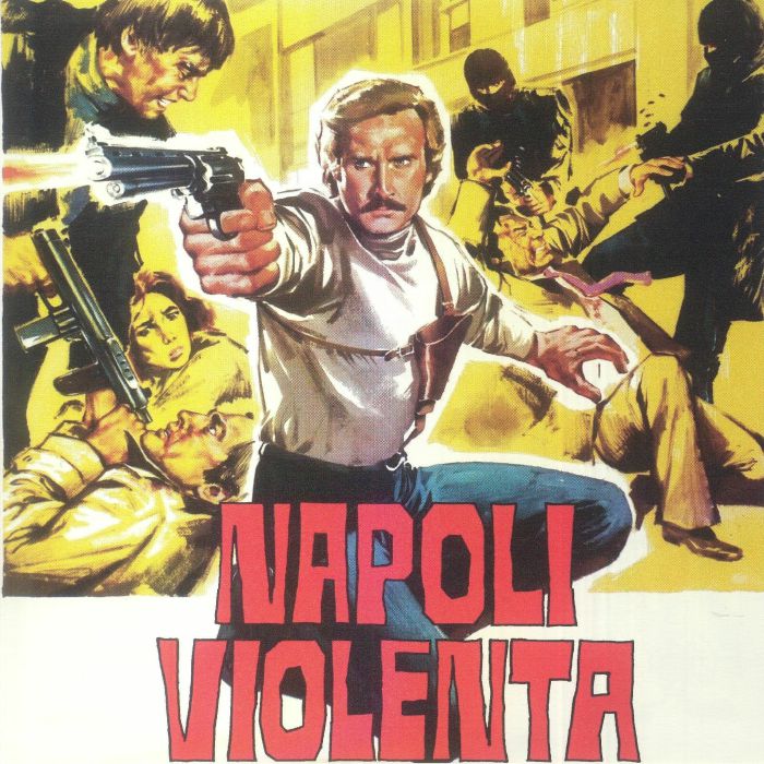 Napoli Violenta (Soundtrack) - Brown & Red Smoked Vinyl EP vinyl record cover