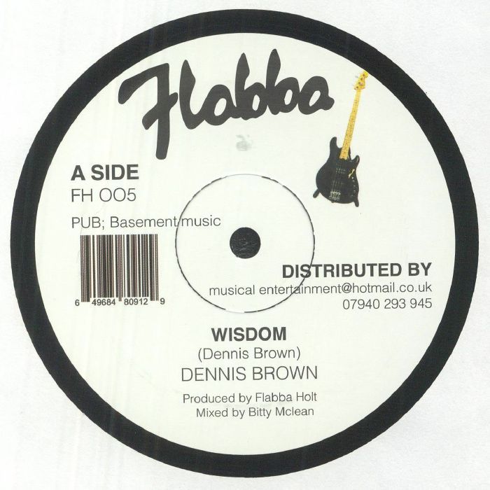 Wisdom - Vinyl Single vinyl record cover