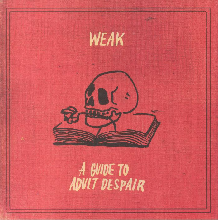A Guide To Adult Despair - Clear & White Splatter Vinyl LP vinyl record cover