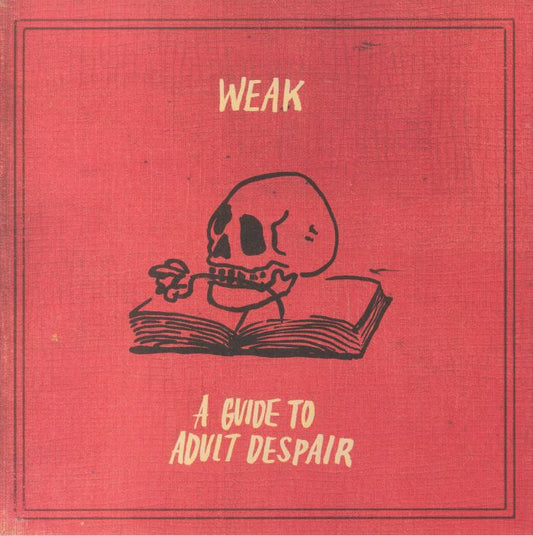 A Guide To Adult Despair - Clear & White Splatter Vinyl LP vinyl record cover