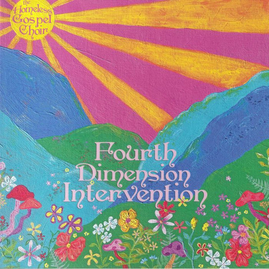 Fourth Dimension Intervention - Limited Edition Blue Vinyl LP vinyl record cover