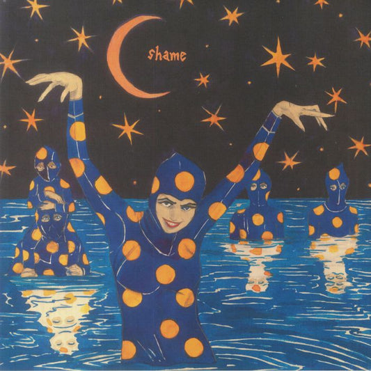 Food For Worms - Blue & Yellow Split Coloured Vinyl LP vinyl record cover