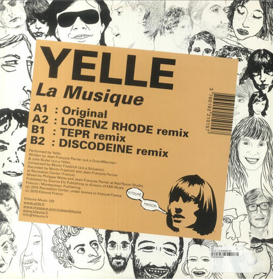 La Musique - Limited Edition Vinyl Single vinyl record cover