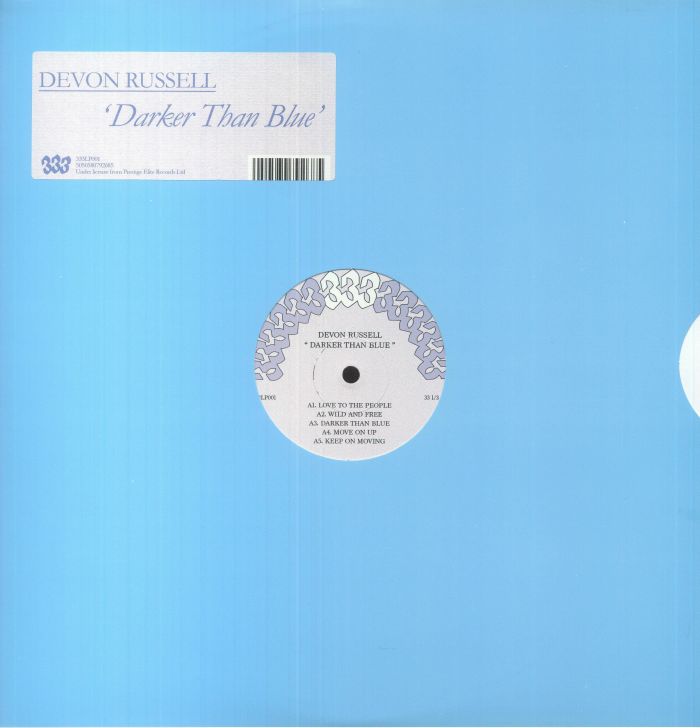 Darker Than Blue - Vinyl LP vinyl record cover