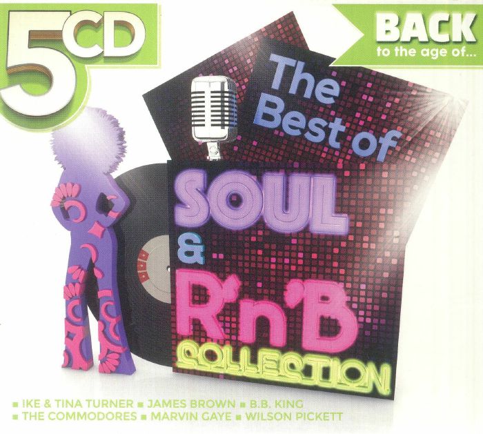 The Best Of Soul & R&B Collection - 5CD Box Set CD cover