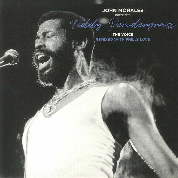 John Morales Presents Teddy Pendergrass: The Voice - Blue Vinyl 3xLP vinyl record cover