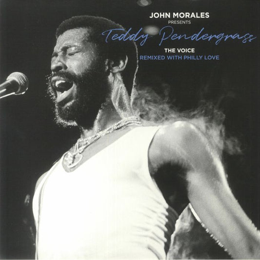 John Morales Presents Teddy Pendergrass: The Voice - Blue Vinyl 3xLP vinyl record cover
