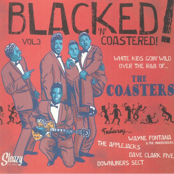 Blacked! 'N' Coasted! Vol 3 - Vinyl Single vinyl record cover