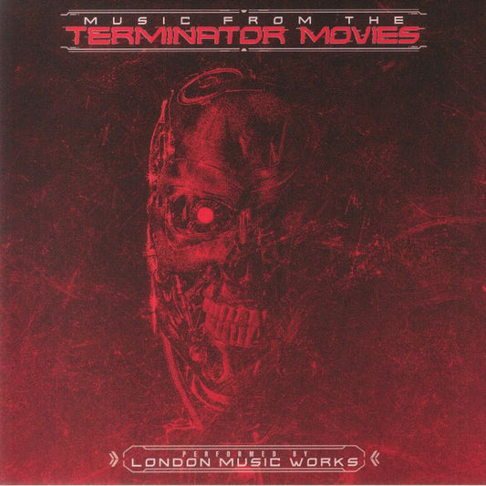 Music From The Terminator Movies - Red Vinyl 2xLP vinyl record cover