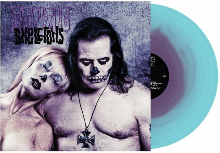 Skeletons - Limited Edition Purple & Blue Vinyl LP vinyl record cover