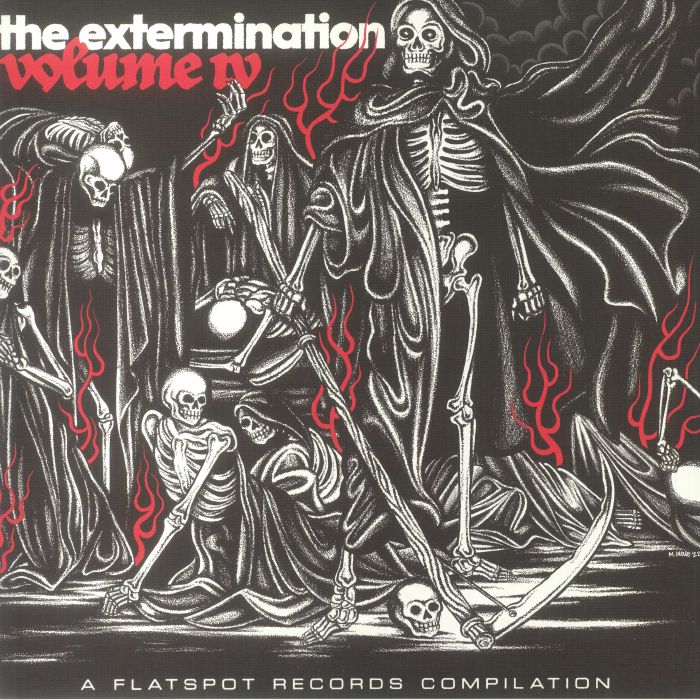 The Extermination Compilation: Volume IV - Green Vinyl LP vinyl record cover