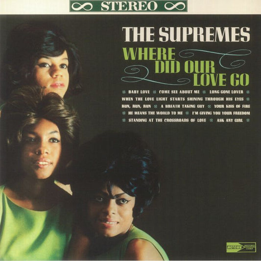 Where Did Our Love Go - Limited Edition Vinyl LP vinyl record cover