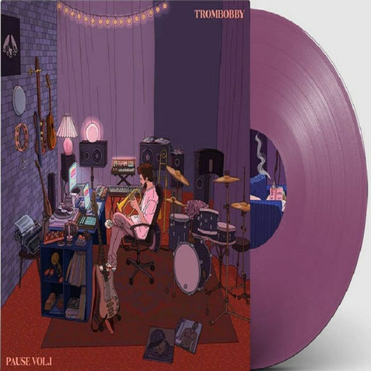 Pause Vol 1 - Purple Vinyl 10-Inch vinyl record cover