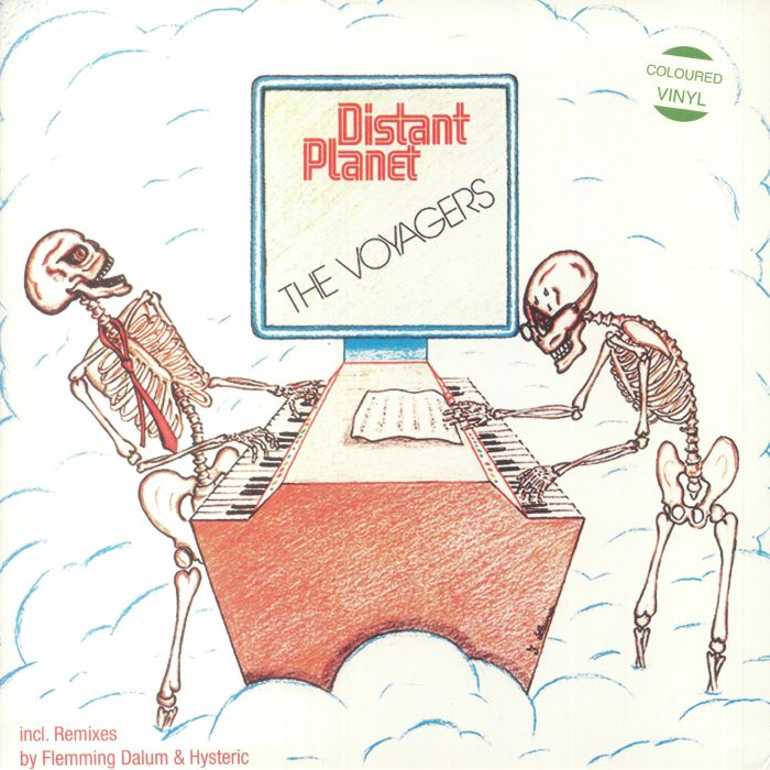 Distant Planet - Orange Vinyl Single vinyl record cover