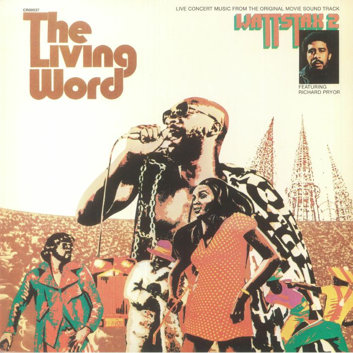 The Living Word: Wattstax 2 - 50th Anniversary Edition 2xLP vinyl record cover