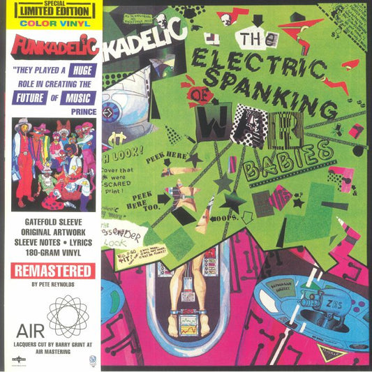 The Electric Spanking Of War Babies - Limited Edition Green Vinyl LP vinyl record cover
