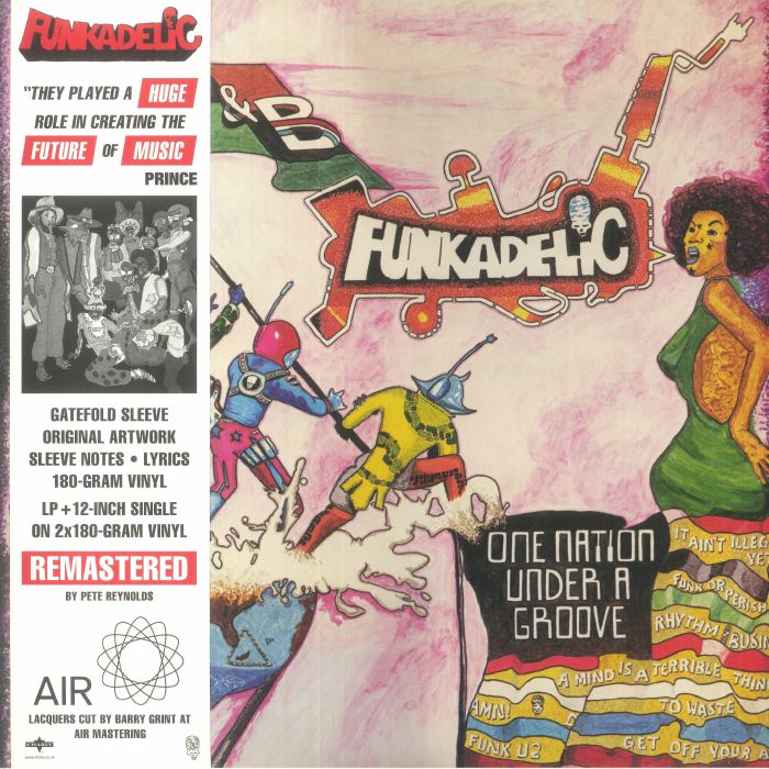 One Nation Under A Groove - Vinyl LP + 12 Inch vinyl record cover