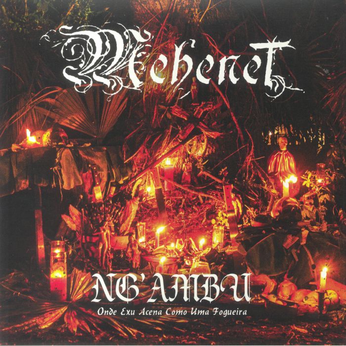 Ng'ambu - Red Marbled Vinyl LP vinyl record cover