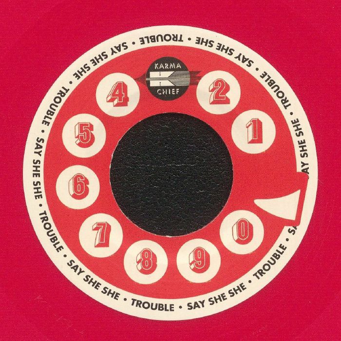 Trouble - Coloured Vinyl Single vinyl record cover