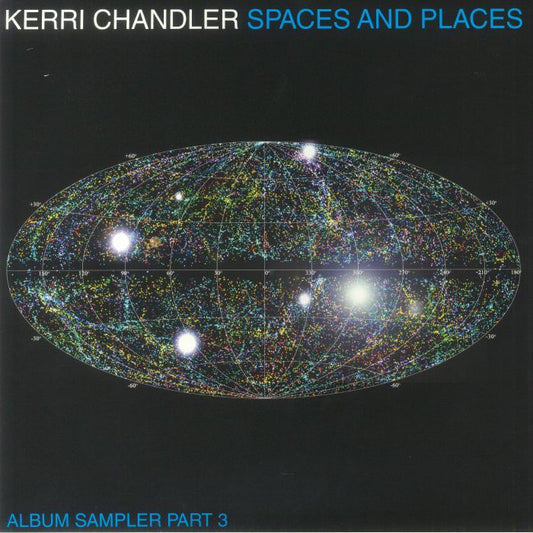 Spaces & Places: Album Sampler Part 3 - Blue Vinyl 2xLP vinyl record cover