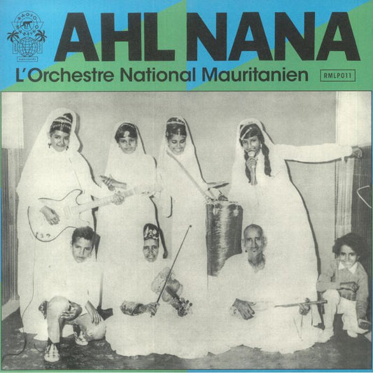 L'Orchestre National Mauritanien - 2xLP vinyl record cover