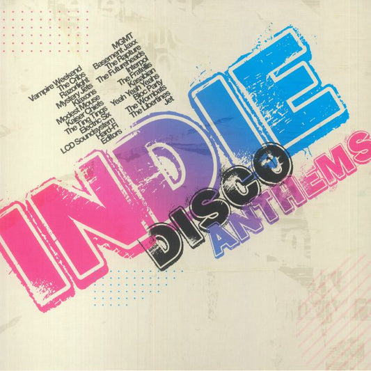 Indie Disco Anthems - 2xLP vinyl record cover