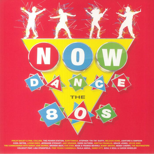 Now Dance The 80s - Red Vinyl 3xLP vinyl record cover