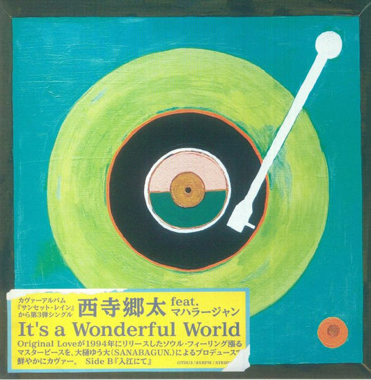 It's A Wonderful World - Vinyl Single vinyl record cover