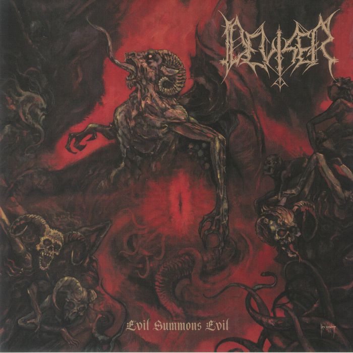 Evil Summons Evil - Vinyl LP vinyl record cover