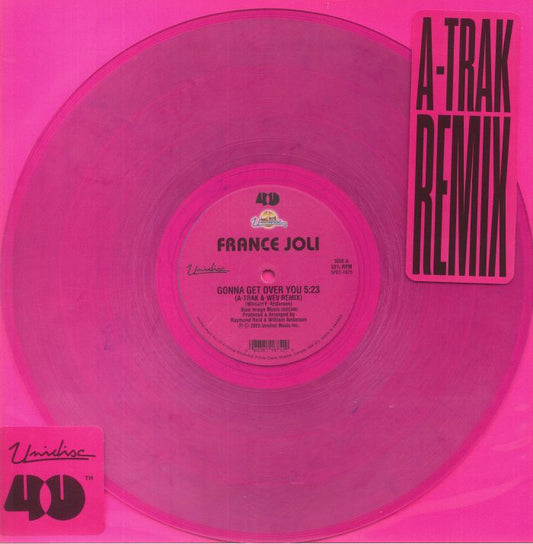 Gonna Get Over You - Pink Vinyl Single vinyl record cover