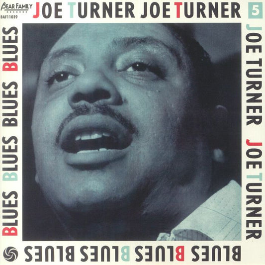 Blues No 5 - Blue Vinyl LP vinyl record cover