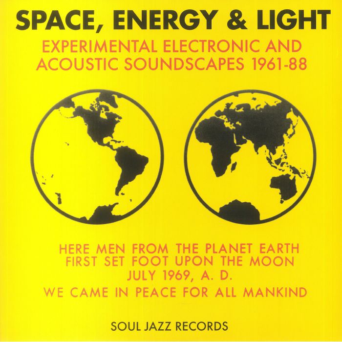 Space Energy & Light: Experimental Electronic & Acoustic Soundscapes 1961-88 - Limited Edition Yellow Vinyl 3xLP vinyl record cover