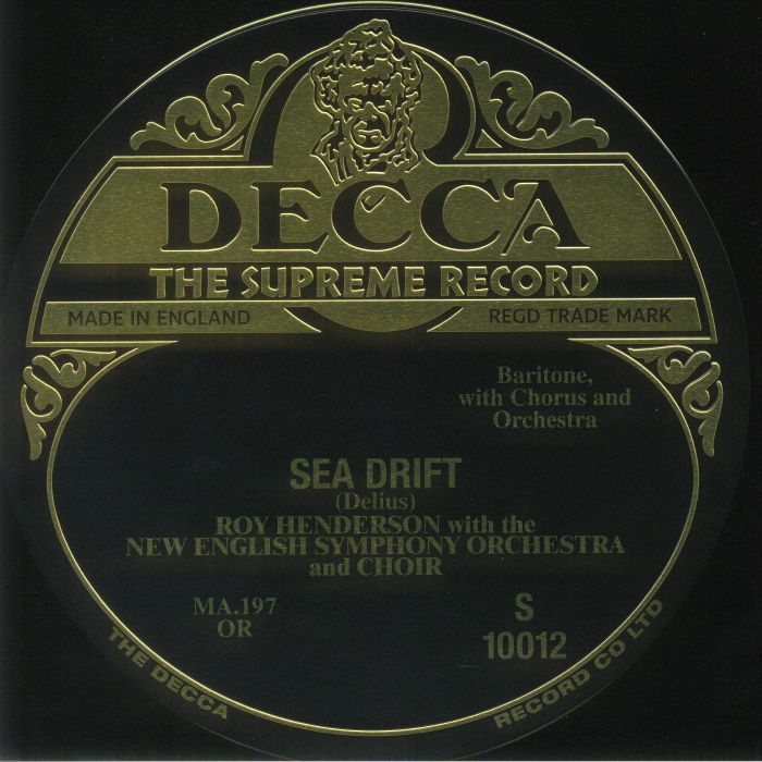 Sea Drift - Limited Numbered 3x10" Box Set vinyl record cover