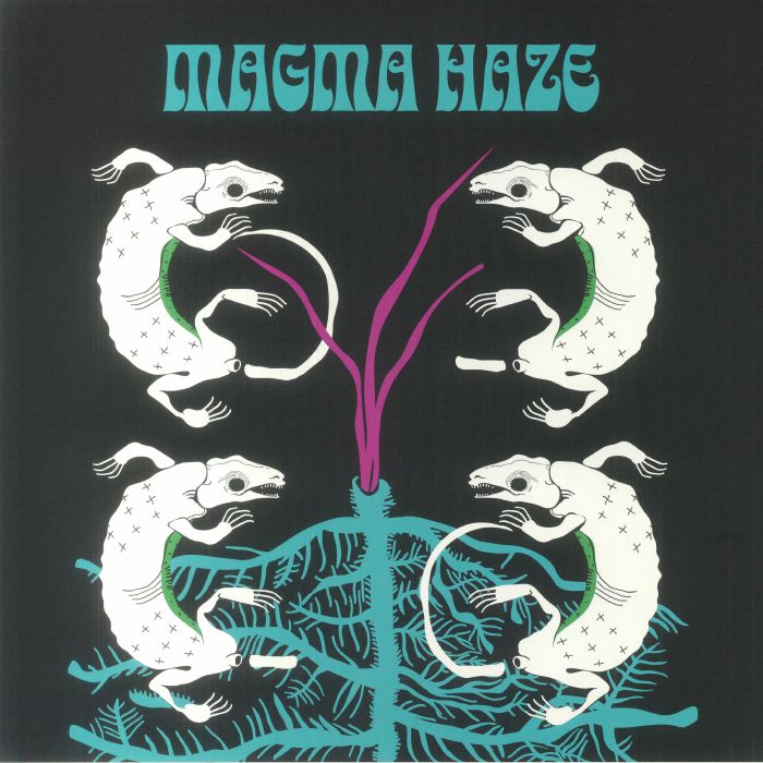 Magma Haze - Limited Edition Sea Blue Vinyl LP vinyl record cover
